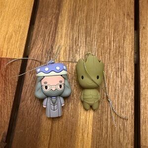 Hallmark Harry Mystery Ornaments Albus Dumbledore & Groot